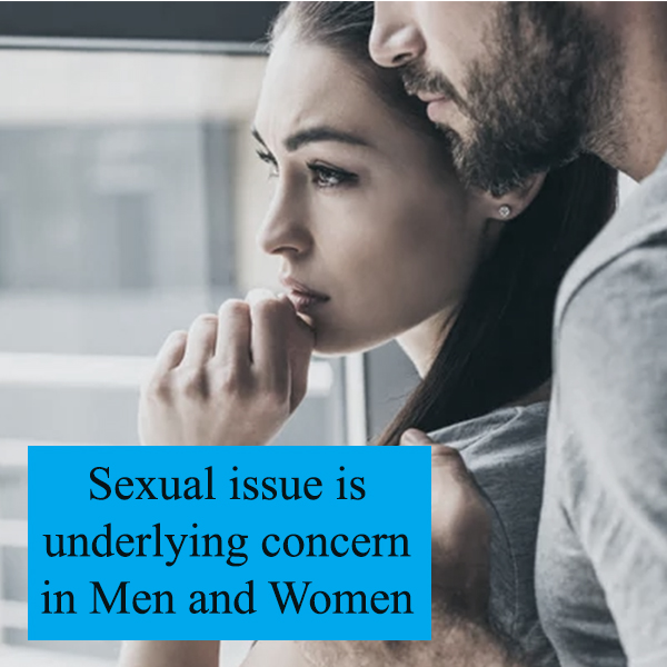Sexual issue is underlying concern in Men and Women